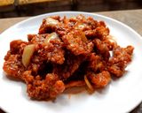 Foto langkah ke 5 dari resep Babi Goreng Mentega.