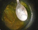A picture of step 3 of Kiddies meal.. veg fish sauce and boiled rice.