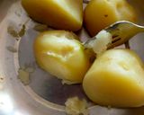A picture of step 1 of Mirchi Bhajiya.