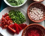 Foto del paso 10 de la receta: Paella valenciana de carne, albóndigas y verdura variada