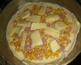 Foto del paso 7 de la receta: Tarta de jamón, queso y choclo