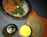 A picture of step 1 of Turmeric thai rice.