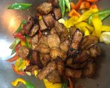 醬炒鯊魚肉的食譜步驟3照片