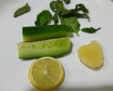 A picture of step 1 of Alkaline water.
