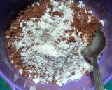 Foto langkah ke 3 dari resep Bolu pisang coklat eggless.