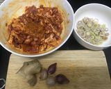 Hình bước làm 1 của món Bò kho sả cay