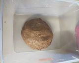 Foto langkah ke 3 dari resep Bicolour Country Loaf Sourdough.