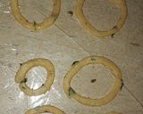 A picture of step 8 of Cheesy potato rings.