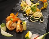 Hình bước làm 6 của món Linguine seafood sauce pesto