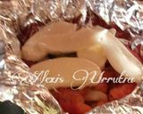 Foto del paso 14 de la receta Tomate relleno de gambas y mozarella