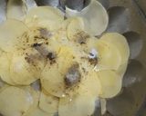 A picture of step 4 of Non fried potato chips.
