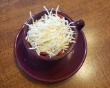 A picture of step 4 of Pizza in a Cup.