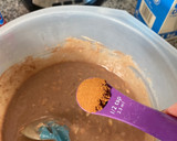 Foto del paso 3 de la receta: Chocomuffins con forma extraña 🤣