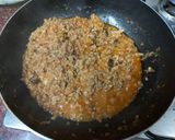 A picture of step 3 of Mince do pyaza.