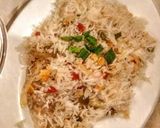 A picture of step 4 of Chinese Egg Fried Rice.