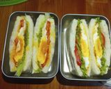 Foto langkah ke 3 dari resep Roti Lapis.