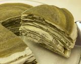 Foto langkah ke 11 dari resep Matcha Mille Crepes.