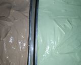 Foto langkah ke 5 dari resep Lapis Pandan Coklat.