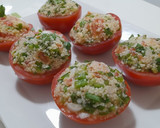 Foto del paso 5 de la receta: Tomates rellenos de tabulé