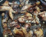 A picture of step 3 of Honey glaze/sugar glazed kienyeji chicken.