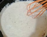 Foto del paso 6 de la receta: Penne rigatti en salsa Alfredo con trozos de lomo de cerdo