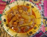Csülökpörkölt burgonyával recept fázis 4 fotója