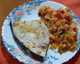 Foto del paso 4 de la receta: Emperador con verduras al vino