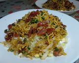 Foto langkah ke 4 dari resep Nasi Goreng Mie Gila Alamee.