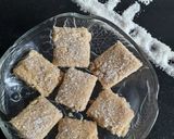 नारळ रवा बेसन वडी (naral rava besan wadi recipe in marathi) रेसिपी स्टेप 2 फोटो 