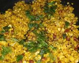 A picture of step 9 of Corn poha.