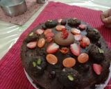 A picture of step 2 of Chocolate coffee dry fruits Cinnamon cake.