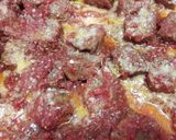 Pas rețetă Mămăligă cu sos de carne de vită 8 fotografie