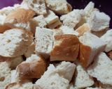 Foto del passaggio 3 della ricetta Canederli cicorie selvatiche e pancetta