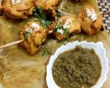 स्टफ्ड मशरूम टिक्का (stuffed mushroom tikka recipe in Hindi) रेसिपी चरण 3 फोटो