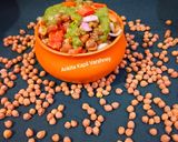 A picture of step 4 of Kala Chana (Chaat).
