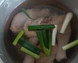 Foto langkah ke 2 dari resep Ayam Rebus Jahe.