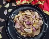 A picture of step 6 of Ratalu /Purple Yam Chips.