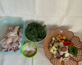 Foto langkah ke 1 dari resep Ayam Betutu Daun Singkong.