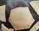 A picture of step 5 of Maharashtrian puran poli.