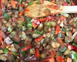 Foto del paso 7 de la receta: 234. Calzone de caponata siciliana (principal pizza)