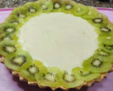 Foto del paso 13 de la receta: Tarta frutal con crema diplomata 🥝🍑🍓🫐 Kiwi, durazno, frutilla y arándanos