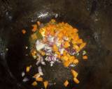 Capsicum and carrot buttered rice recipe step 1 photo