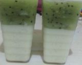 Foto langkah ke 7 dari resep Es krim kiwi milky.