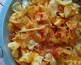 Foto langkah ke 7 dari resep Klengkam Kentang Balado awet renyah.