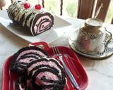 Cara Membuat 2 Blackforest Roll Cake 4