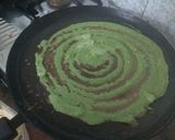 A picture of step 4 of Rj special Healthy green moong dal dosa.