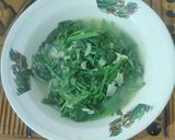 Foto langkah ke 3 dari resep Tumis Pucuk Daun Labu.