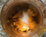 A picture of step 2 of Mango Shake in 3 minutes.