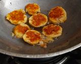 A picture of step 4 of Sindhi Aalu Tuk.