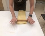 Vajas leveles tészta (tojásmentes) recept fázis 18 fotója